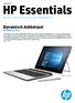 HP Essentials. Dynamisch dubbelspel. HP Elite x2 1012. Nieuws en informatie voor partners van HP Nederland B.V. Januari 2016