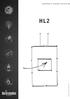 Handleiding en installatie instructie HL2. wijzigingen voorbehouden augustus 2006