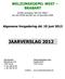 WELZIJNSKOEPEL WEST BRABANT. OCMW-vereniging Titel VIII Hfdst I van het OCMW-decreet van 19 december 2008. Algemene Vergadering dd.