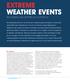EXTREME WEATHER EVENTS