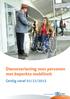 Dienstverlening voor personen met beperkte mobiliteit