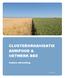 CLUSTERORGANISATIE AGRIFOOD & NETWERK BBE