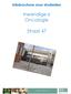 Infobrochure voor studenten. Inwendige 6 Oncologie. Straat 47