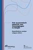 Het economisch gewicht van verenigingen in België. Kwantitatieve analyse (uitgave 2011)