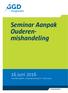 Seminar Aanpak Ouderenmishandeling