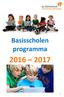 Basisscholen programma