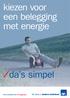 kiezen voor een belegging met energie