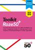 Toolkit Roze50 + Concrete instrumenten voor een LHBT-vriendelijke zorg, cultuur, bejegening, beleid en ondersteuning in woonzorgcentra,