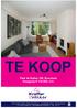 TE KOOP Park de Kotten 198, Enschede Vraagprijs 119.000,- k.k.