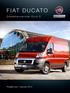 FIAT DUCATO. Goederenvervoer Euro-5