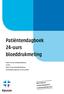 Patiëntendagboek 24-uurs bloeddrukmeting