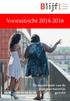 Vooruitzicht 2014-2016