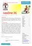LeoZine 36. Bovenbouw I. Weetje I. Weetje II. Nieuwsbrief van Leonardo-onderwijs Terneuzen. Inhoud. Colofon