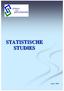 STATISTISCHE STUDIES