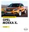 TECHNISCHE SPECIFICATIES OPEL MOKKA X.