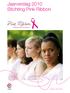 Jaarverslag 2010 Stichting Pink Ribbon