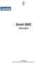 Excel 2002. oefeningen. ICT-Kantoor Dienst Administratieve informatieverwerking (AIV)