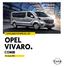 CONSUMENTENPRIJSLIJST OPEL VIVARO. COMBI