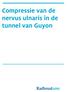 Compressie van de nervus ulnaris in de tunnel van Guyon