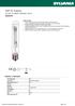 SHP-TS TwinArc SA SHP-TS 400W TWINARC E40 SL PRODUCT OVERVIEW