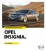 CONSUMENTENPRIJSLIJST OPEL INSIGNIA.