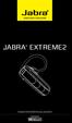 JABRA EXTREME2. Jabra GEBRUIKERSHANDLEIDING