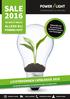 SALE 2016 ALLEEN BIJ POWERLIGHT LICHTBRONNEN CATALOGUS 2016 DE BESTE DEALS. Natuurlijk met de vertrouwde kwaliteit & service van Powerlight