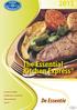 The Essential Kitchen Express. De Essentie. Europese kwaliteit. Bedrijfszekere constructie. Intensief gebruik HACCP. Group EYNEN