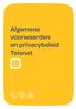 Algemene voorwaarden en privacybeleid Telenet