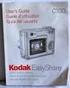 Kodak EasyShare Z740 zoom digitale camera Handleiding