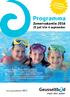 Programma. Zomervakantie 2016 25 juli t/m 4 september.  RECREATIE