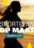 Sportplan p maat. stichting kanker en sport