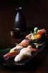 Sushi. Sushi. Sushi en Sashimi. Nigiri Sushi per 2 stuks: Umami Oester 3,50. Edamame 6,00