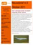 Nieuwsbrief nr.5. Oktober Oud-cabinepersoneel herdenkt vliegramp NLM-toestel. Deze week: -Herdenking vliegramp.