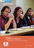 Bachelor in het sociaal werk Campus Brussel - Academiejaar