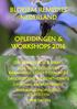 BLOESEM REMEDIES NEDERLAND OPLEIDINGEN & WORKSHOPS 2016