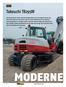 MODERNE. Takeuchi TB295W TEST