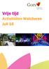 Vrije tijd. Activiteiten Walcheren Juli 16