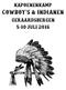 kapoenenkamp COWBOY S & INDIANEN Geraardsbergen 5-10 juli 2016