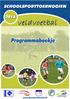 Programmaboekje Schoolvoetbaltoernooi 2016 Jongens en meisjes groep 5 bij FZO 6 april 2016