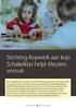 SchakelKlas voor Kleuters. VVE-ondersteuning op de basisscholen in Lelystad Schooljaar 2015/2016