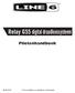 Relay G55 digital draadloossysteem Pilotenhandboek