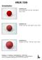 VRIJE TIJD. Rinkelballen Gymnastiekbal met bel, 340 gram, kleur rood Torbal met bel, 500 gram, kleur rood