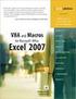 INHOUDSOPGAVE Ms Excel 2007