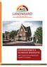 KOPERSINFORMATIE & TECHNISCHE SPECIFICATIE. TWEE-ONDER-EEN-KAPWONINGEN Kastelein & Troubadour LANDWAARD DEELPLAN C OUWEHAND BOUW GROEP B.V.