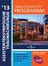 PROGRAMMA. Hoofdsponsoren Biomet Nederland Pro-Motion Medical Stryker Nederland Synthes BV. Nederlandse Vereniging voor Traumachirurgie