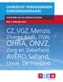 OHRA, ONVZ, AVÉRO, Salland, Univé, De Friesland. CZ, VGZ, Menzis. Zorg en Zekerheid, Zilveren Kruis, DSW, OVERZICHT VERGOEDINGEN ZORGVERZEKERAARS