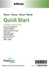 Quick Start *36.8AU05G003-A* IN3102 IN3104 IN3106 IN3108. For English, see fold-out poster P/N 36.8AU05G003-A