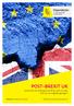 POST-BREXIT UK. Handel met het Verenigd Koninkrijk onder de loep. Wat zijn de mogelijke gevolgen?