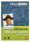 PHILAnewsN. 02 I 2007 I 100 jaar scouts. 02 I 2007 I 100 jaar scouts